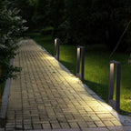 Sculptural Aluminum Arc Outdoor Light Ersello – Product Detail 8