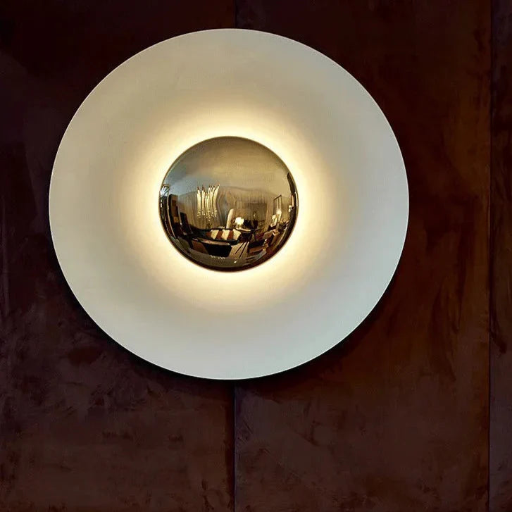 Architectural Aluminum Modern Wall Sconce Morvain – Lifestyle View 2
