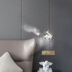 Geometric Ring Statement Pendant Light Cemora – Lifestyle View 3