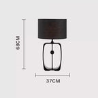 Precision Metal Arc Table Lamp Lunivex – Product Detail 6