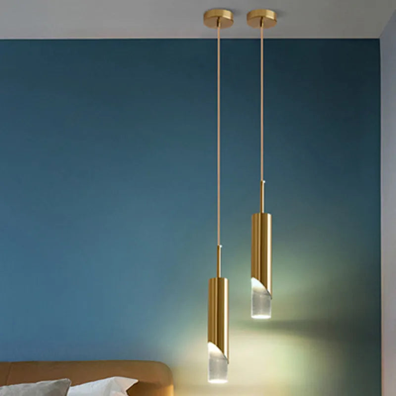 Aluminium Gold Pendant Light Dornex