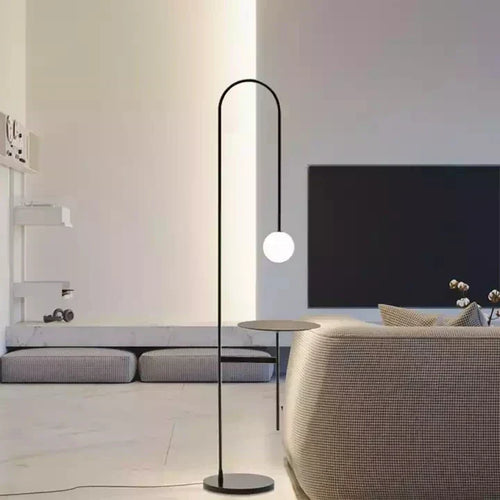 Slender Minimalist Floor Lamp Celmora – Hero Shot