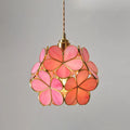 Handblown Floral Glass Pendant Light – Acelindor – Product Detail 7