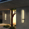 Elixora Linear Outdoor Wall Light - Black finish
