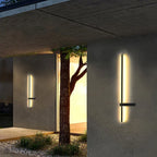 Elixora Linear Outdoor Wall Light - Black finish