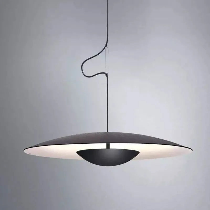 Retro Geometric Dome Pendant Light Xxaeloria – Lifestyle View 4