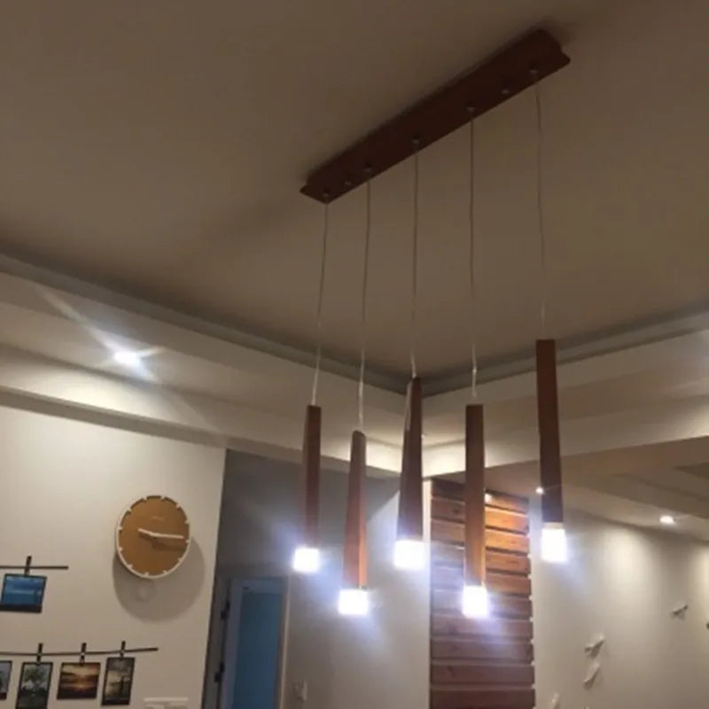 Scandinavian Wood Multi-Arm Pendant Filox – Product Detail 5
