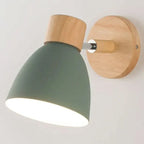 Nordic Wood Pivoting Wall Sconce Skanvor – Lifestyle View 4
