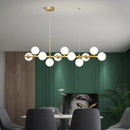 Modern Metal Cluster Chandelier Helindros – Hero Shot