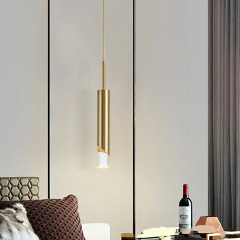 Aluminium Gold Pendant Light Dornex