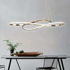 Refined Aluminium Linear Pendant Light Cemura – Product Detail 5