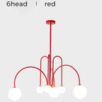Sculptural Steel Arched Globe Chandelier Aurion – Product Detail 14