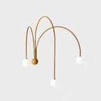 Sculptural Steel Arched Globe Chandelier Aurion – Product Detail 17