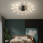 Radiant LED Wand Starburst Ceiling Light Anelux – View 26