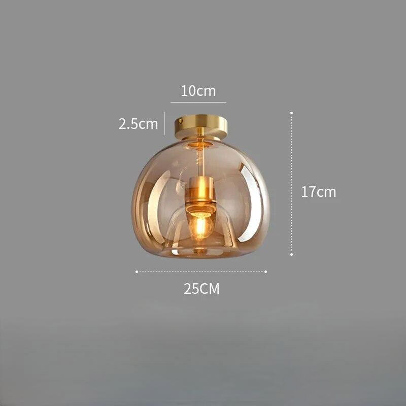 Smoked Glass Minimalist Pendant Light Kronex – View 22