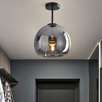 Smoked Glass Minimalist Pendant Light Kronex – Product Detail 18