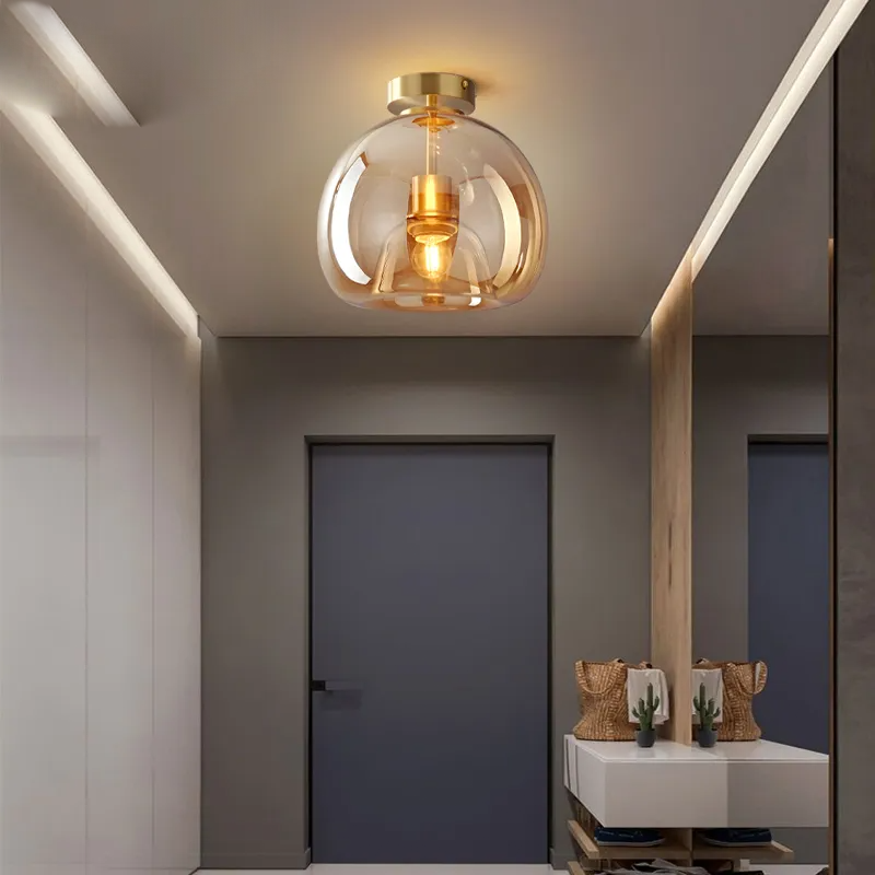 Smoked Glass Minimalist Pendant Light Kronex – Product Detail 5