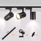 Rotating Aluminum Track Spotlight Vordex – Product Detail 5