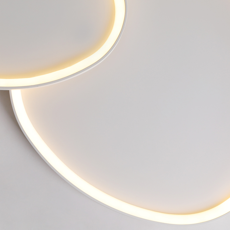Organic Aluminum Pebble Ceiling Light Lithora – Product Detail 9