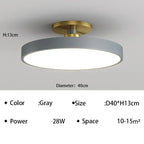 Modern Aluminum Ring Ceiling Light Cylondra – Product Detail 13