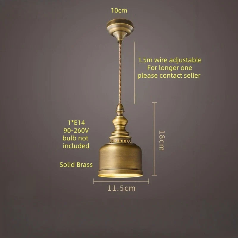 Polished Copper Dome Pendant Light Olvorix – Product Detail 7
