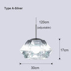 Zandrix — Mirror Cut, Silver