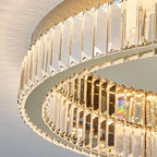 Modern Metal Flush Mount Chandelier Axmon – Hero Shot