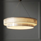 Floating Fabric Dome Pendant Light Ilorvex – Lifestyle View 2