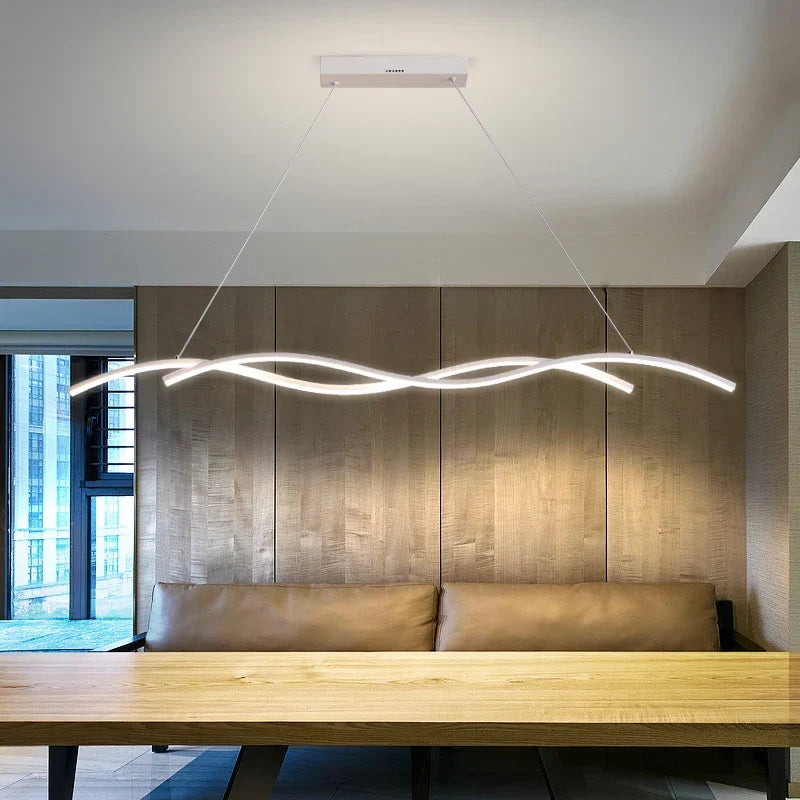 Linear Metal Suspension Pendant Light Dolero – Product Detail 6