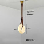 Halvorix ring chandelier, 40cm dimension chart