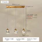 Naelindra — Gold 3 Heads Long