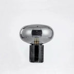 Black Marquina Marble Blown Glass Table Lamp Gravion – Product Detail 9