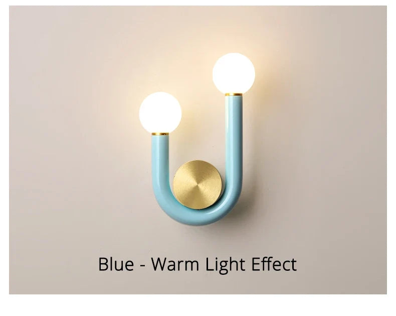 Modern U-Shape LED Wall Sconce – Arcuvolt