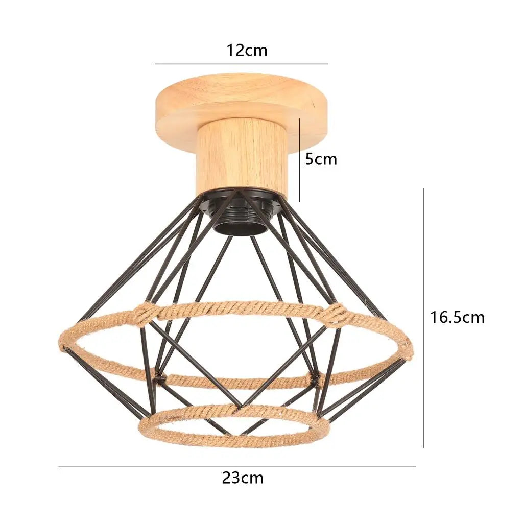 Industrial Sculptural Cage Pendant Light Valexor – Product Detail 7