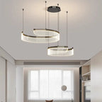 Geometric Acrylic Disc Chandelier Ywaelvix – Product Detail 5