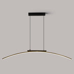Arched LED Linear Pendant Light – Curvion – Lifestyle View 3