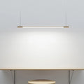 Geometric Copper Linear Pendant Light Solvex – Lifestyle View 3