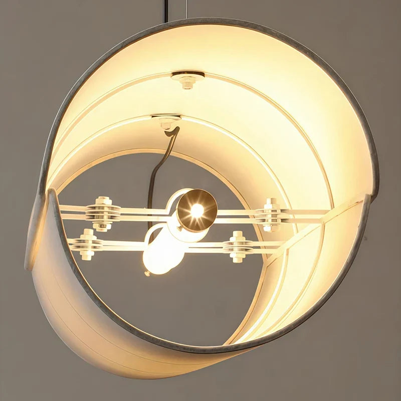 Fabric Cylinder Linear Pendant Calvrix – Product Detail 5