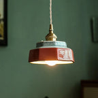 Sculptural Ceramic Geometric Pendant Light Formara – Hero Shot