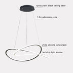 Nordic Infinity-Loop Pendant Light Qxaelinth – View 4