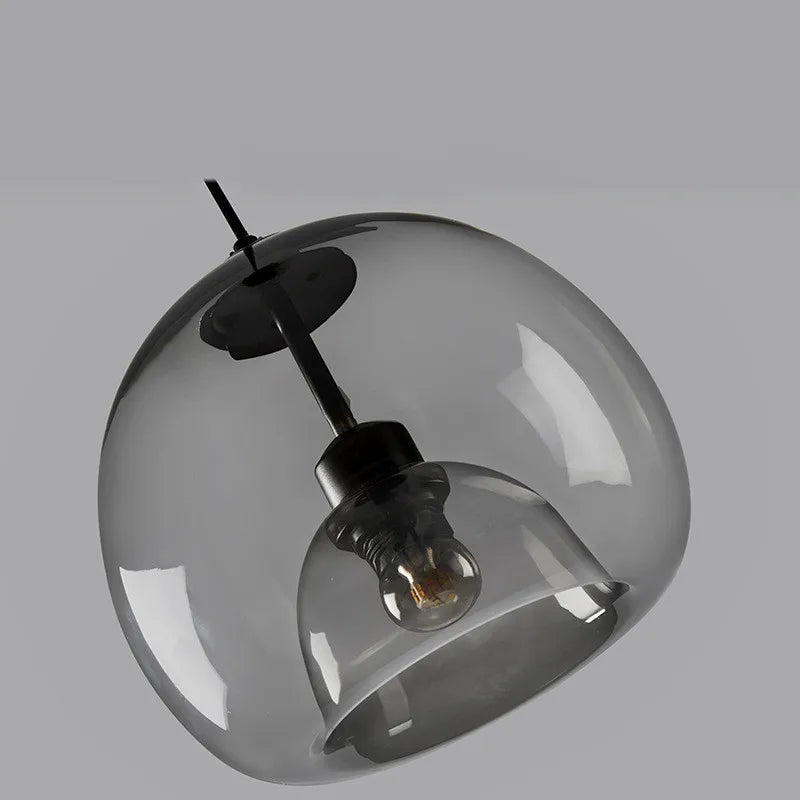 Industrial Glass Globe Pendant Light – Orbeon – Lifestyle View 4