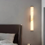 Hand-Finished Marble Copper Wall Sconce Evix – Hero Shot