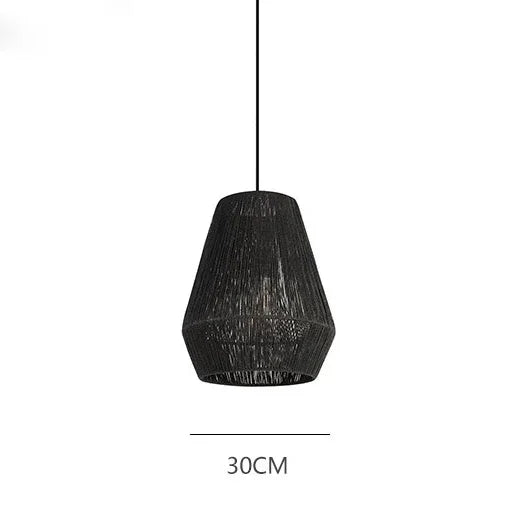 Hand-Woven Rattan Meditative Pendant Light Serova – Product Detail 10