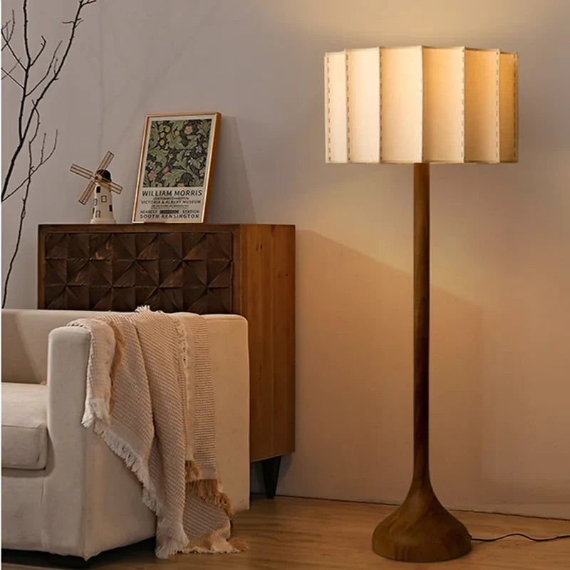 Wabi-Sabi Solid Wood Table Lamp Horix – Product Detail 6
