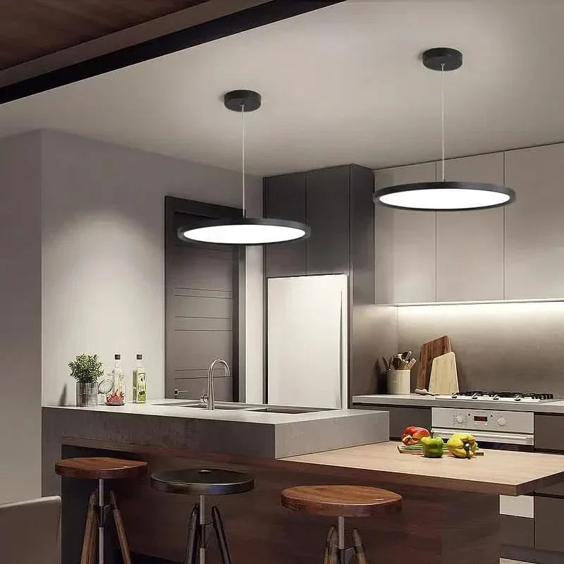 Contemporary Adjustable Pendant Light Banoreth