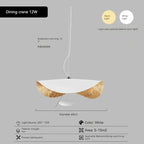 Sculptural Gold-Leaf Petal Pendant Light – Revonthal – White 60cm Size Chart