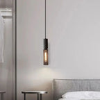 Sculptural Concrete Industrial Pendant Light Gravion – Lifestyle View 3