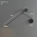 Matte Black Metal Wall Sconce Hernova – Product Detail 8