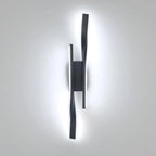 Contemporary Aluminum Linear Wall Sconce Nelvora