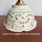 Artisan Ceramic Dome Pendant Light Terrano – Product Detail 6